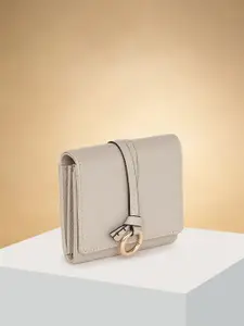 Forever Glam by Pantaloons Women Leather Two Fold Wallet