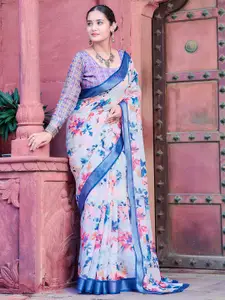 Anouk Floral Printed Saree