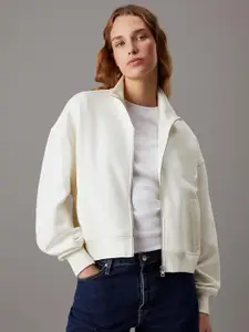 Kotty Women High Neck Front-Open Sweatshirt