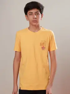 Technosport Boys Printed UPF50 Slim Fit T-shirt