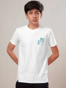 Technosport Boys Printed UPF50 Slim Fit T-shirt