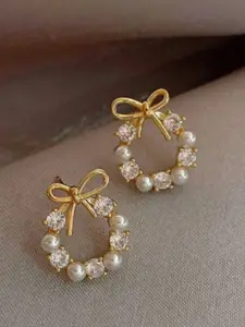 SUBHAGALANKAR Circular Studs Earrings
