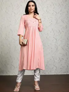 Vishudh Women Yoke Design Kurta