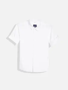 Allen Solly Junior Boys Slim Fit Opaque Casual Shirt