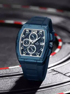 Naviforce Men Embellished Dial & Straps Analogue Chronograph Watch NF8050_BE BE BE