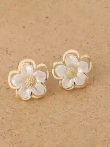 SUBHAGALANKAR Floral Studs Earrings