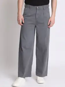 The Roadster Lifestyle Co Pure Cotton Baggy-Fit Chinos