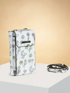 Forever Glam by Pantaloons Women Floral Printed PU Zip Around Wallet