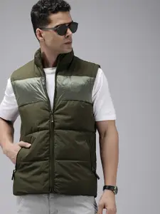 U.S. Polo Assn. Denim Co. Sleeveless Mock Collar Padded Jacket