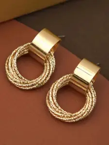 SUBHAGALANKAR Geometric Drop Earrings