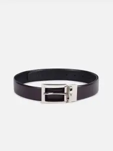 Van Heusen Men Textured Leather Reversible Formal Belt