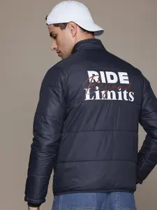 The Roadster Lifestyle Co. Typography Print Padded Jacket