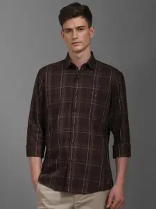 Louis Philippe Sport Men Slim Fit Opaque Checked Casual Shirt