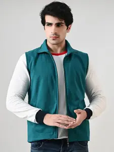 BAESD Men Fleece Lightweight Open Front Jacket