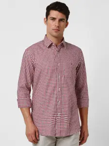 Van Heusen Sport Men Slim Fit Opaque Checked Casual Shirt