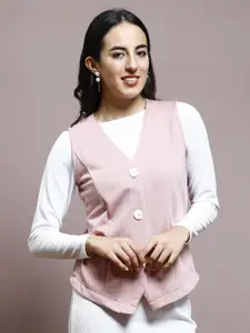 Athena Women Front-Open Sleeveless Sweatshirt