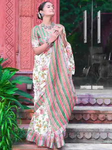 Anouk Floral Printed Saree