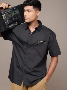 The Roadster Life Co. Pure Cotton Relaxed Fit Casual Shirt