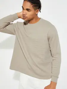 MAX URB_N Men Textured T-shirt