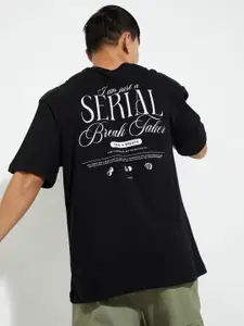 MAX URB_N Men Back Graphic Printed T-shirt