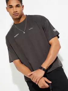 MAX URB_N Men Oversized Printed T-shirt