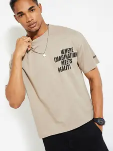 max URB_N Men Typographic Printed T-shirt