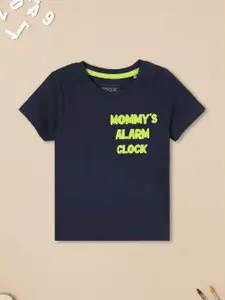 max Boys Graphic Printed Round Neck Cotton T-shirt