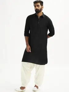 VASTRAMAY Men Regular Kurta with Patiala