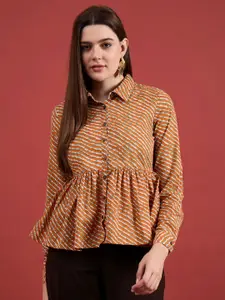 all about you Floral Cotton Top