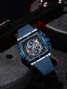 Naviforce Men Patterned Dial & Straps Analogue Chronograph Watch NF8064_S BE BE