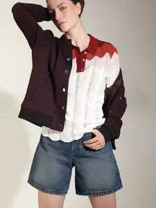 Vero Moda Colourblocked Cotton Top