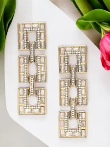 OOMPH Square Drop Earrings