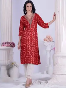 Anouk Women Ethnic Motifs Printed Kurta