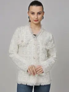 Ziva Fashion Women Woolen Blazer