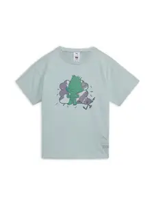 Puma PUMA x TROLLS Boys Graphic Printed Cotton Relaxed Fit T-Shirt