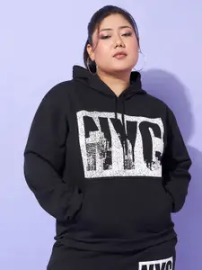 SASSAFRAS Curve Women Printed Sweatshirt