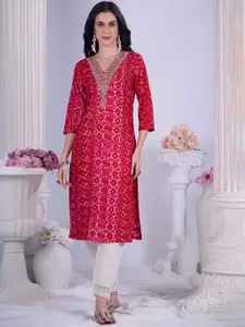 Anouk Women Ethnic Motifs Printed Kurta