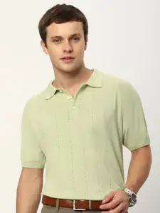 Beyoung Men Polo Collar T-shirt