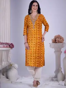 Anouk Women Ethnic Motifs Printed Kurta