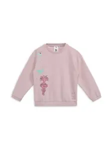 Puma x Trolls Infant Boys Relaxed Fit Graphic Crew Neck Sweatshirt