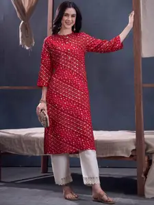 Anouk Women Bandhani Printed Kurta