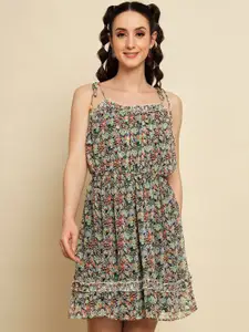 BAESD Floral Fit & Flare Dress