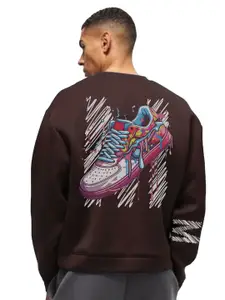 SONIBROS Men Printed Sweatshirt