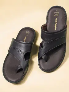 Hush Puppies Men Leather Comfort Sandals