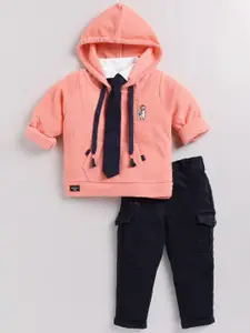 LITTLE COLLARS Boys Shirt with Trousers