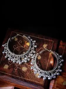 JMBW INTERNATIONAL Contemporary Jhumkas Earrings