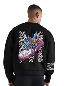 SONIBROS Men Printed Sweatshirt