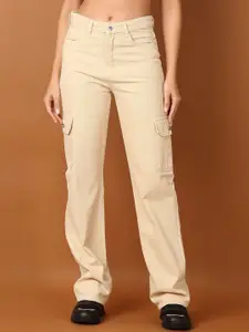 V-Mart Women Straight Fit High-Rise Jeans