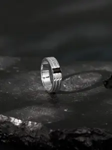 GIVA 925 Sterling Silver Rhodium-Plated Finger Ring