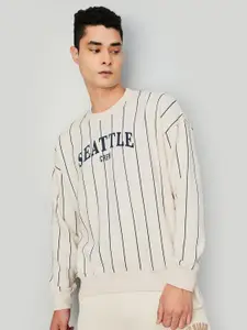 max Men Striped Sweatshirt